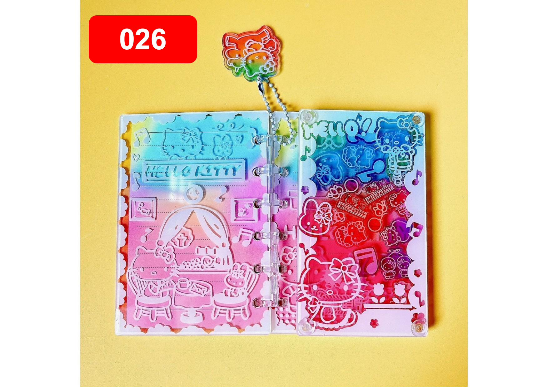 Selfpick Shaker Notebook (with paper)