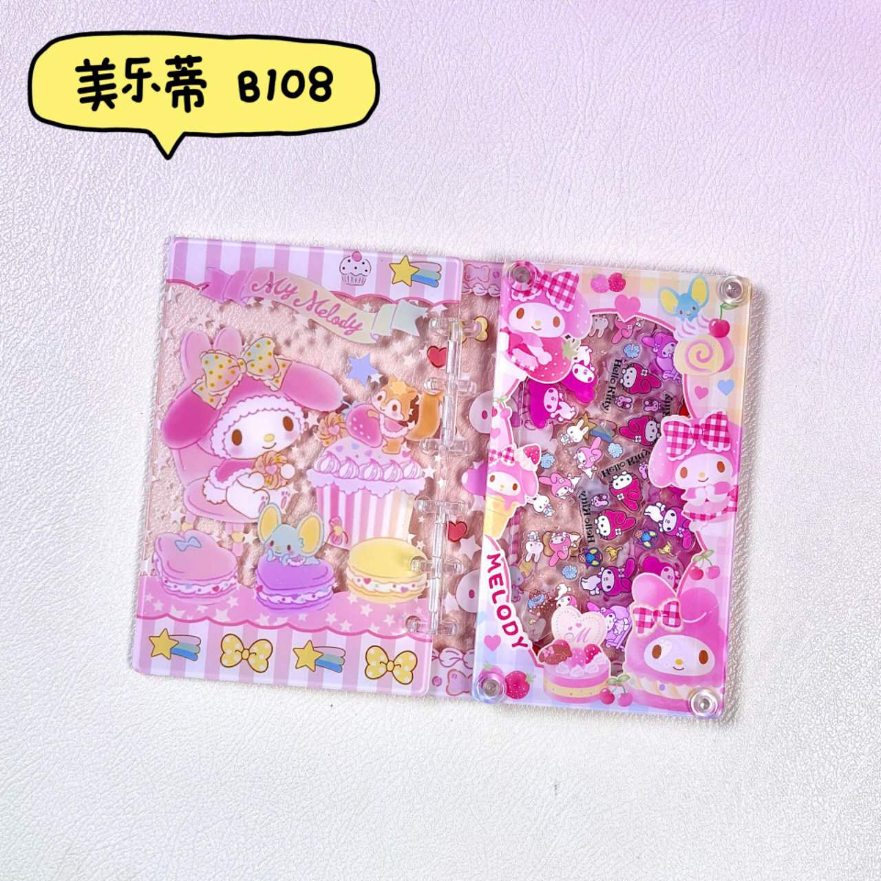 (Flash Sales) Self-pick Shaker Notebook (Size A7)