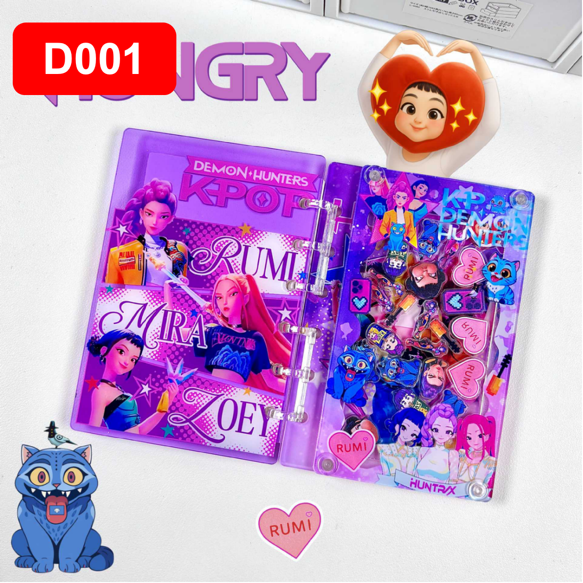 Selfpick Shaker Notebook (with paper)