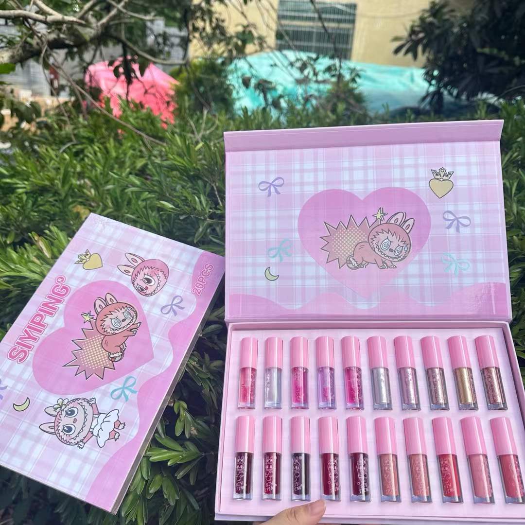 20pcs Large Lip Set (Stitch/HK/Labubu)