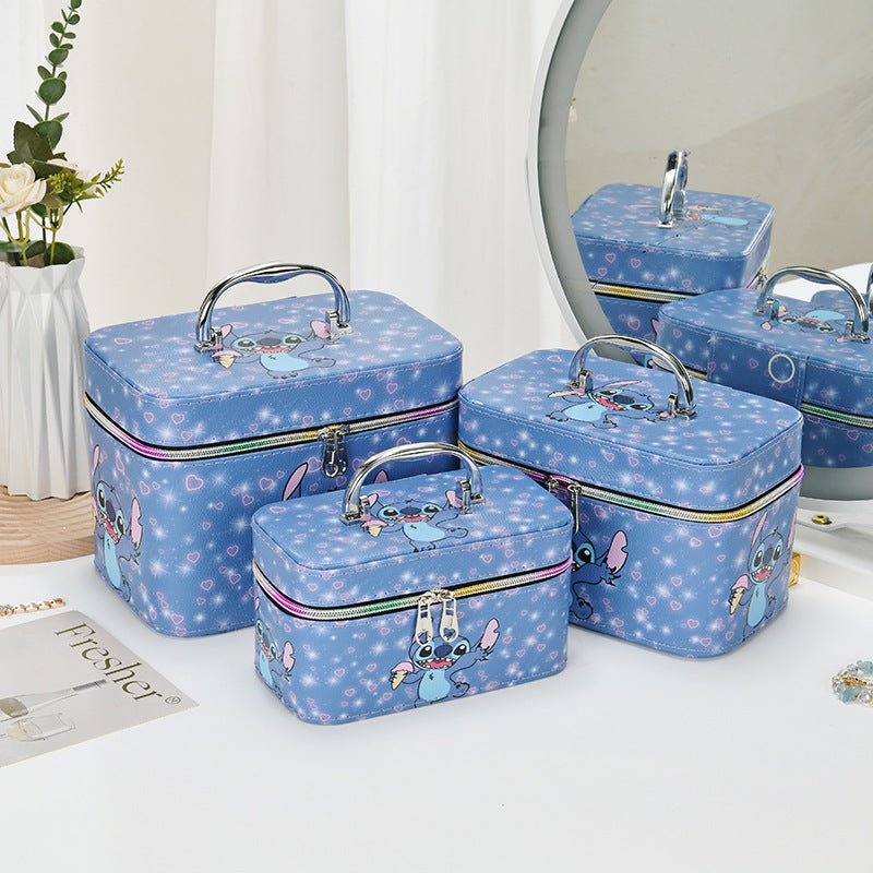 3-in-1 makeup Box Set (Strawberry/Labubu/HK/Stitch/Winne)