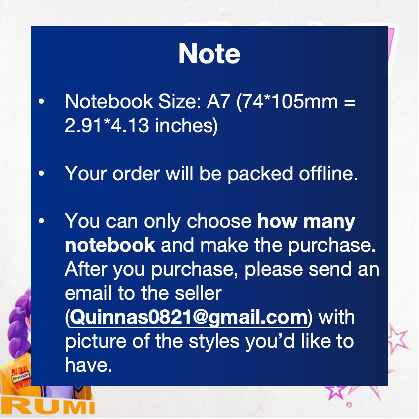 (Flash Sales) Self-pick Shaker Notebook (Size A7)
