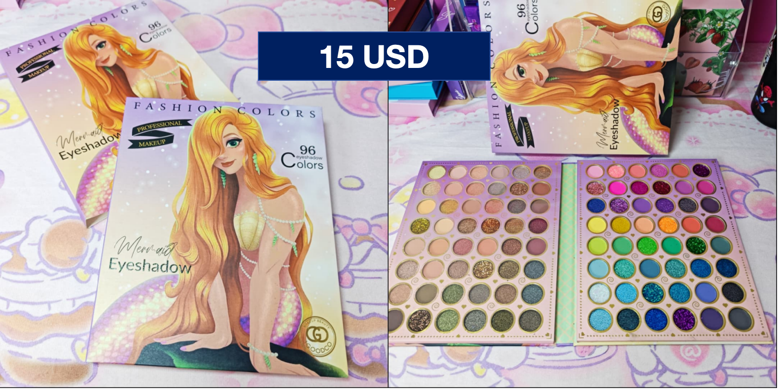 Personalized Eyeshadow Palette Order for Alice